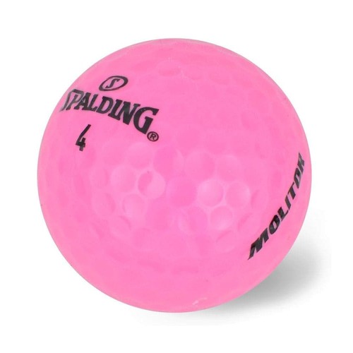 Spalding Molitor Pink Golf Balls 15 Pack's - 6 Pack (90 Golf Balls) Ret: $149.99 - Picture 2 of 2