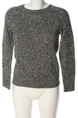 H&M Rundhalspullover Damen Pullover Gr. DE 34 hellgrau Casual-Look