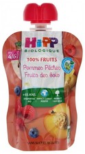 HiPP 100 Fruits Pumpkin Apple Peach Berries 4/6 Months Organic 90g