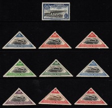 Mozambique Company - Scott 164-174 (missing 170) MH & C1-15 Air Post Stamps MH