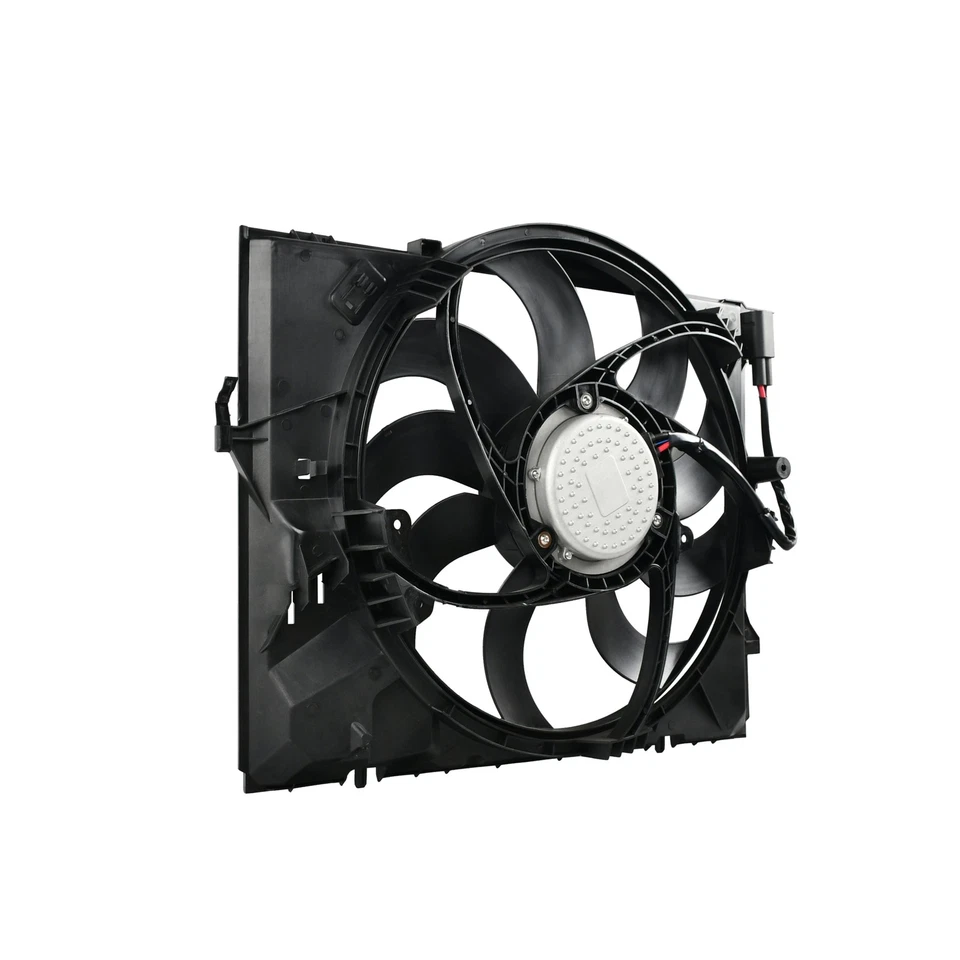 Conjunto de ventiladores de refrigeración negros para BMW M3 850W 2008-2013 17112283621 Foto 2 de 4