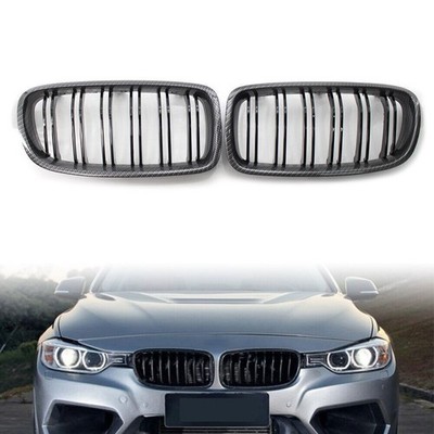 Honeycombe Style Mesh Front Bumper Grille Fit BMW F30/31 2012-18 M3 Style