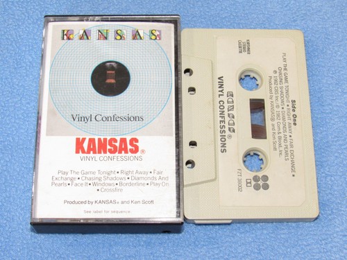 4 Cassette Tape Lot: KANSAS (Kansas~Vinyl Confessions~Power~In Spirit of Things) - Picture 14 of 20