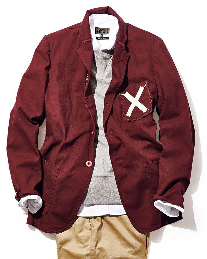 BEAMS PLUS ROWING BLAZERS Tailored Jacket Blouse Men Size 38