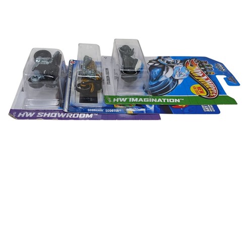 3 Hot Wheels Motorcycle Lot Ducati 1098R, Scorchin Scooter, Max Steel New #D-28 - Picture 5 of 8