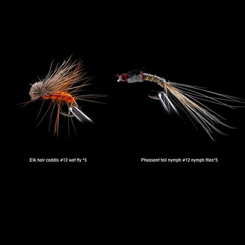 Goture 10pcs/lot Flies Nymph Fly Fishing Lures Wet Flies Bait Hooks Bass Trout - Picture 2 of 5