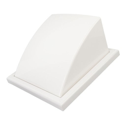 HG Square Exhaust Fan Cover PVC Plastic Exterior Wall Duct Vent Cover For Bathro - Afbeelding 7 van 12