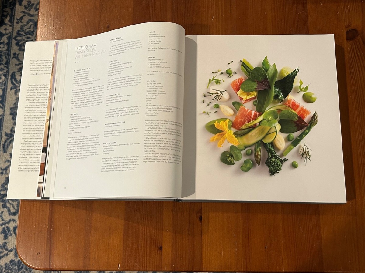 Eleven Madison Park The Cookbook by Daniel Humm & Will Guidara