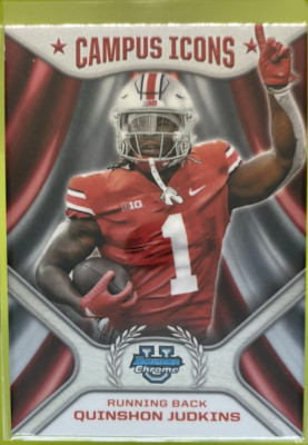 2024 Bowman Chrome University Quinshon Judkins Campus Icons #CI-21