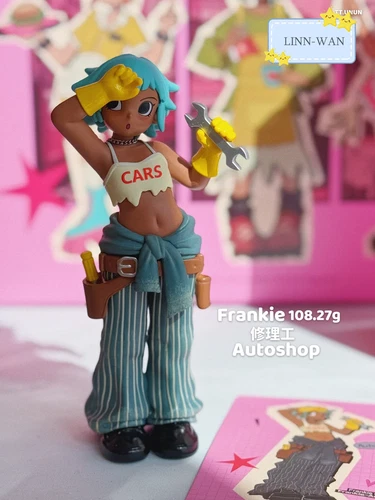 Genuine POP MART Peach Riot Rush Hour Series Blind Box Figure - Frankie Autoshop - Picture 3 of 18