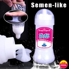 200/300ml Simulated Semen Sex Lubricant Cum Semen-Like Lube Water-Based Unscent