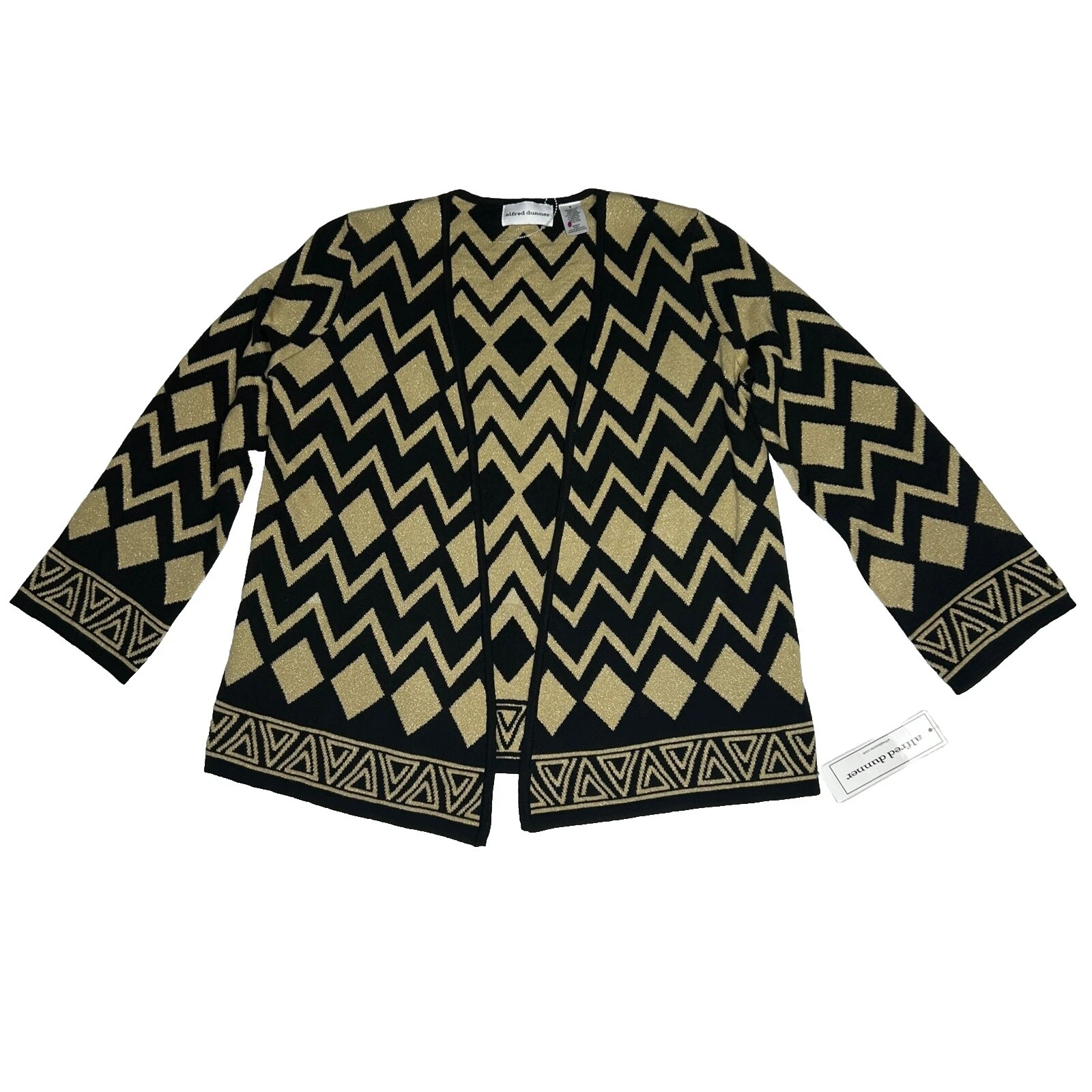 Alfred Dunner Cotton Cardigan Sweaters for Women