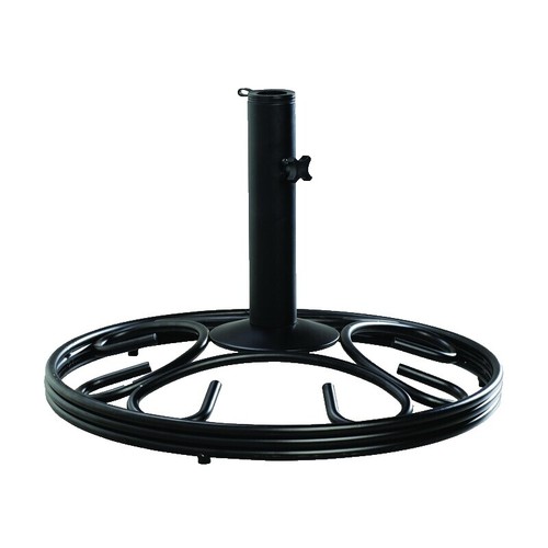 blissun 22 lb heavy duty patio market umbrella base stand 9' Outdoor Umbrella, Outdoor Table Umbrella, Yard Umbrella, with 8 Sturdy Ribs, Push Button Tilt and Crank (Red) : Patio, Lawn & Garden The steel upright and cast stone construction make it strong and sturdy Costway, Umbrella Base Stand, 22''