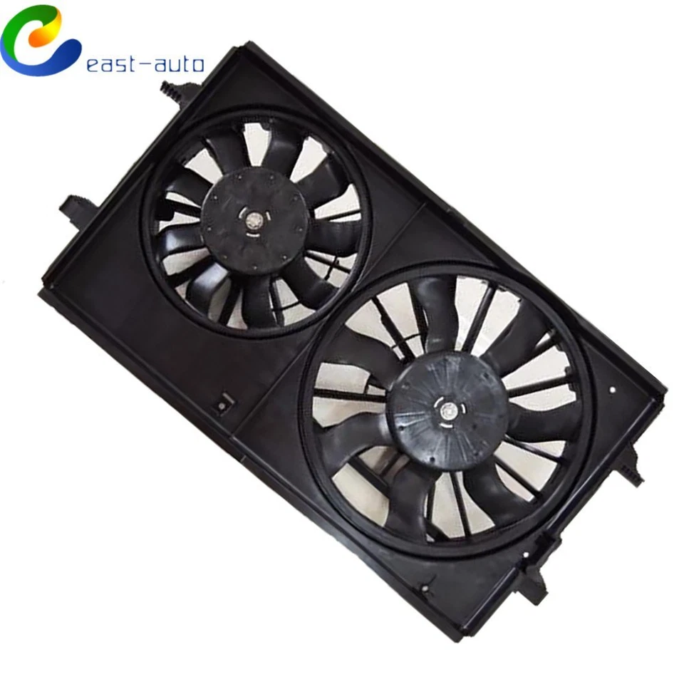 Ventilador de refrigeração do radiador para 2005-2010 Pontiac G6 para 2004-07 2008 Chevrolet Malibu - Imagem 3 de 4