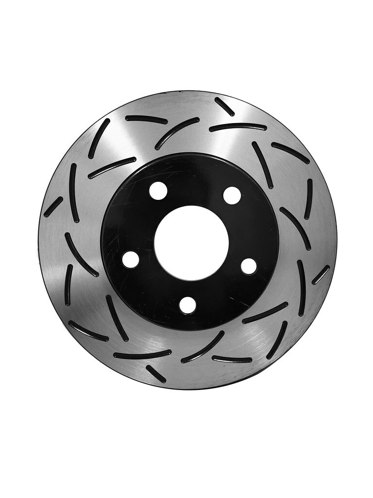 Duraplus Front Coat X-Slot Brake Rotors Ceramic Pads ESX