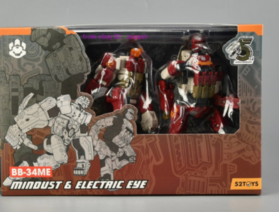 52toys Beastbox Greater Claws Tribe Bb-34me Mindust&Electric Eye