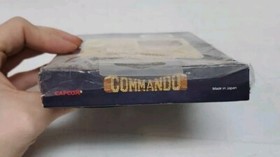 Commando (Nintendo NES, 1986) Complete, 5-Screw Cart - Tested & Works *READ*