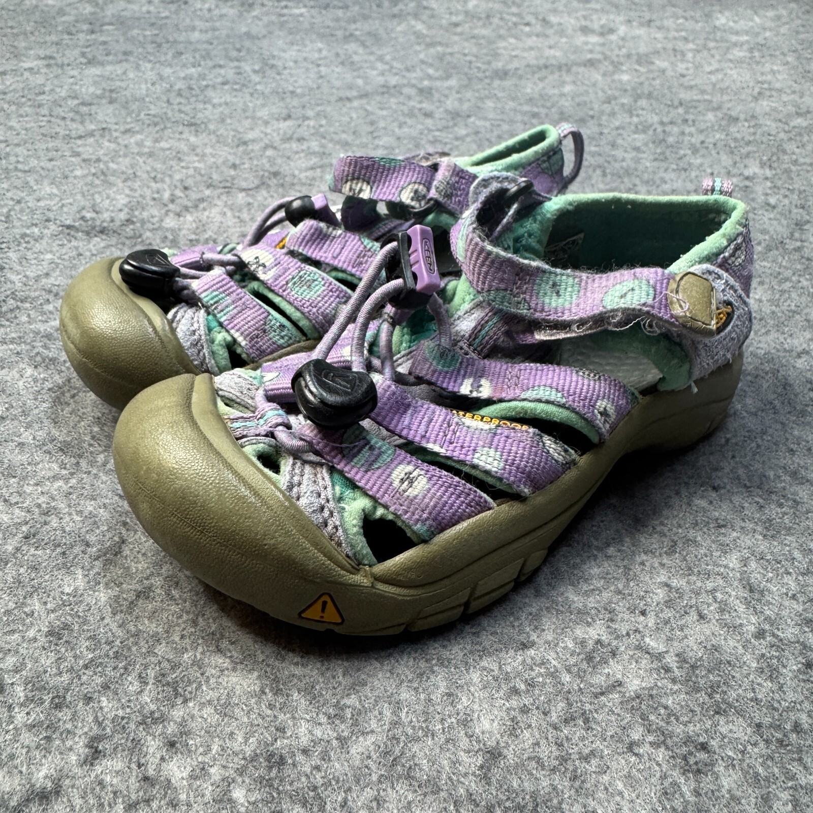 Sandali Keen bambino bambina 10 viola escursionismo outdoor pescatore Newport impermeabili