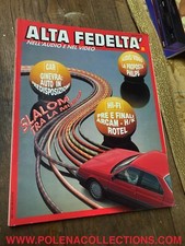 ALTA FEDELTA’ APRILE 1991 ARCAM ROTEL STEREO VINTAGE HI-FI 