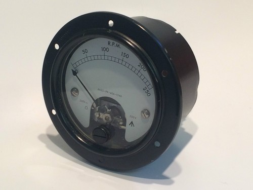 VINTAGE 250Vdc MOVING COIL PANEL METER PREMIUM QUALITY ad1u11 - Picture 4 of 4