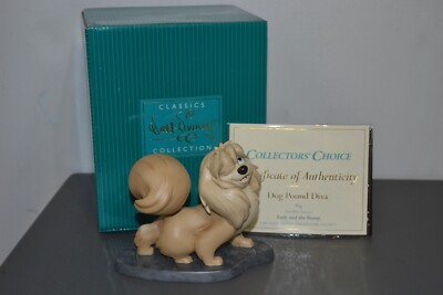 WDCC / Walt Disney Classics Lady & The Tramp Peg Dog Pound Diva Very Rare 