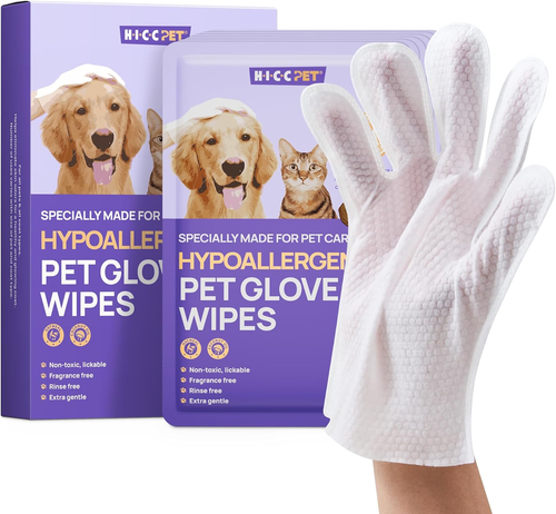 Cleaning Deodorizing Bathing Wipes for Dogs & Cats, Hypoallergenic Dog Cleaning - Picture 12 of 12