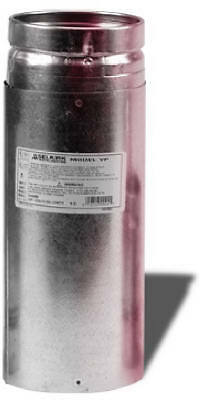 VP Pellet-Stove Pipe, Adjustable, 3 x 12-In.
