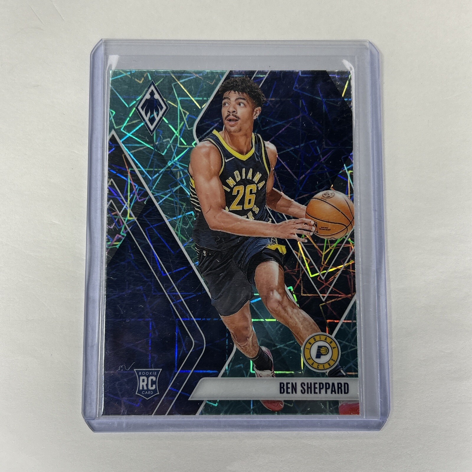 2023-24 Panini Phoenix - Rookies Teal Lazer Phoenix #253 Ben Sheppard (RC)