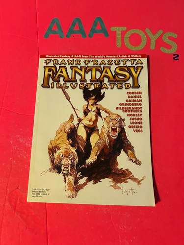 Frank Frazetta Fantasy Illustrated #3 Grade 8/10 - 第 1/2 張圖片
