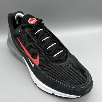 2023 Nike Air Max Pulse FQ4156-001 Black Bright Crimson Herren Uk 8 Turnschuhe Schuhe