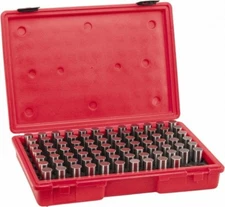 Value Collection 82 Piece, 0.751-0.832" Diameter Plug and Pin Gage Set Minus ...