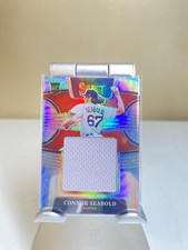 2022 Panini Select CONNOR SEABOLD RC SILVER PRIZM Jumbo PATCH #d /250