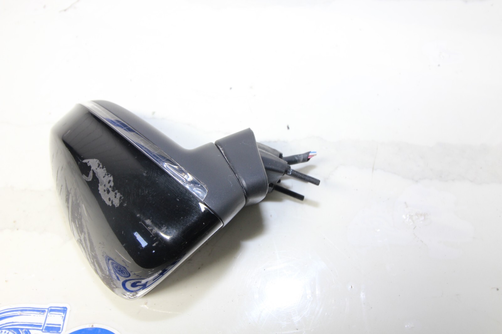 17-21 AUDI R8 V10 PLUS  OEM  DRIVER LEFT LH SIDE MIRROR ASSEMBLY BLACK GENUINE