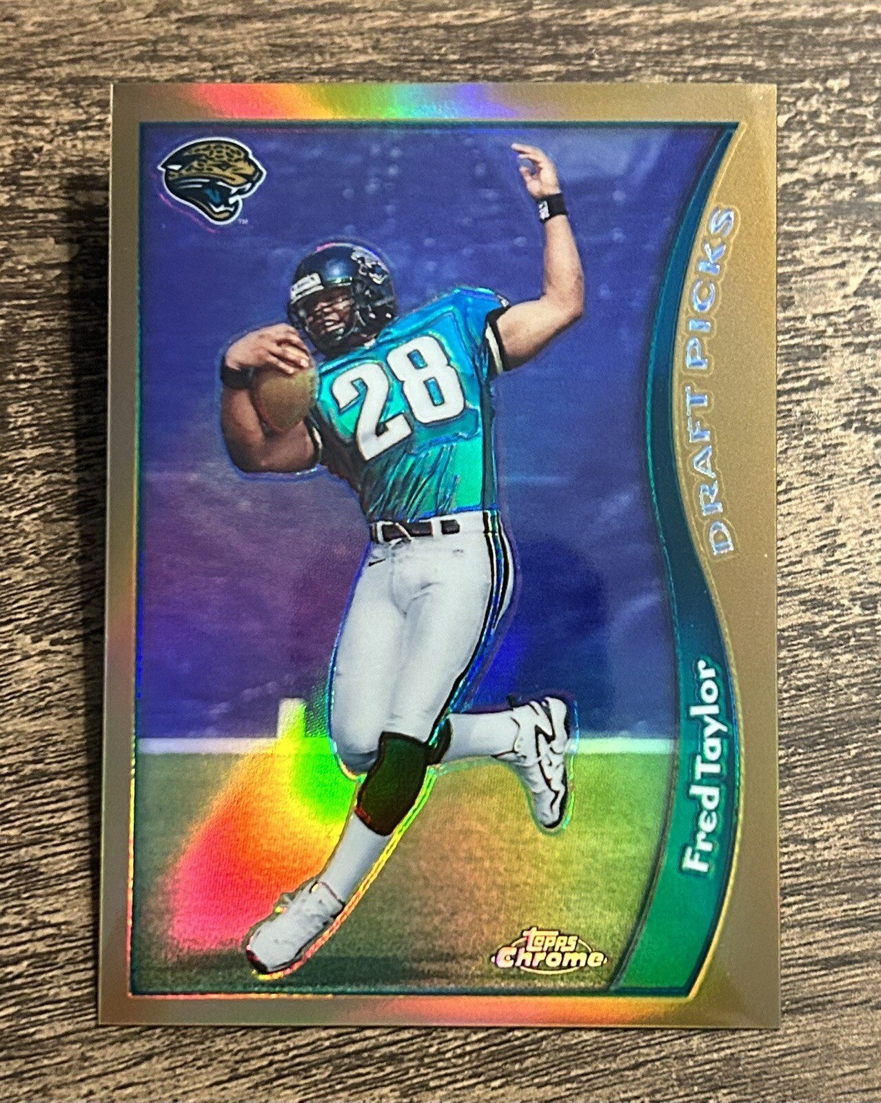 1998 Topps Chrome Refractor #152 Fred Taylor RC Rookie