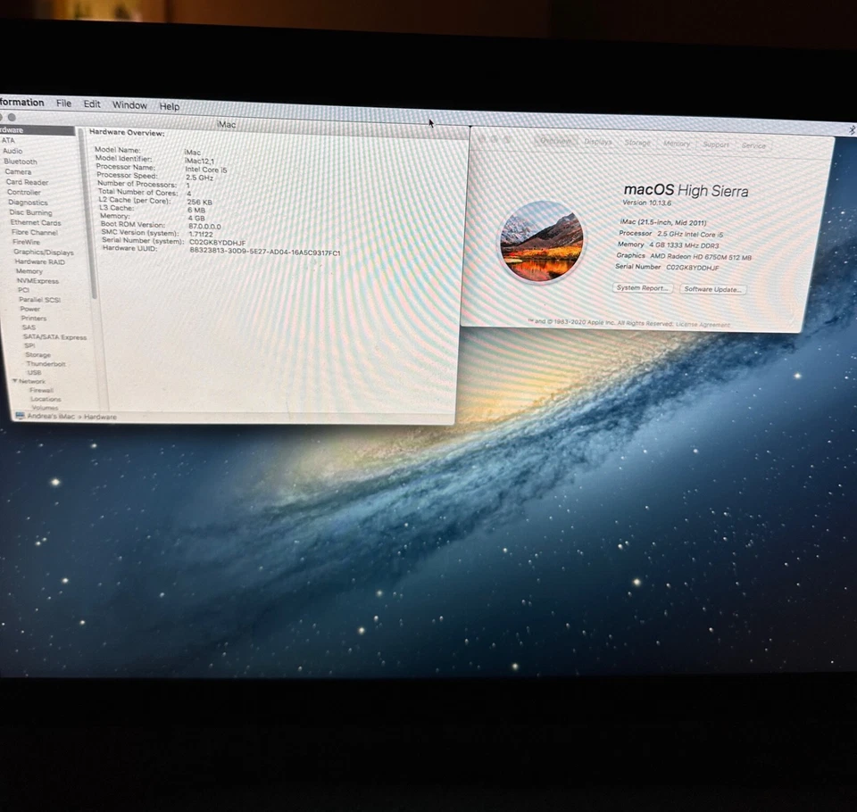imac High Sierra (2011) - Image 3 of 4