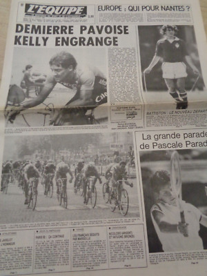 L' Team Journal 09/09/1983 - Cycling Death D'Antonin Magne