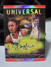 2024 Panini WNBA Origins Crystal Dangerfield #UA-CD Auto 4/99 - SPARKS Autograph