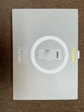 Heyday - Ring Light w/Tripod Remote White - 5ft tall 10" ring - bluetooth