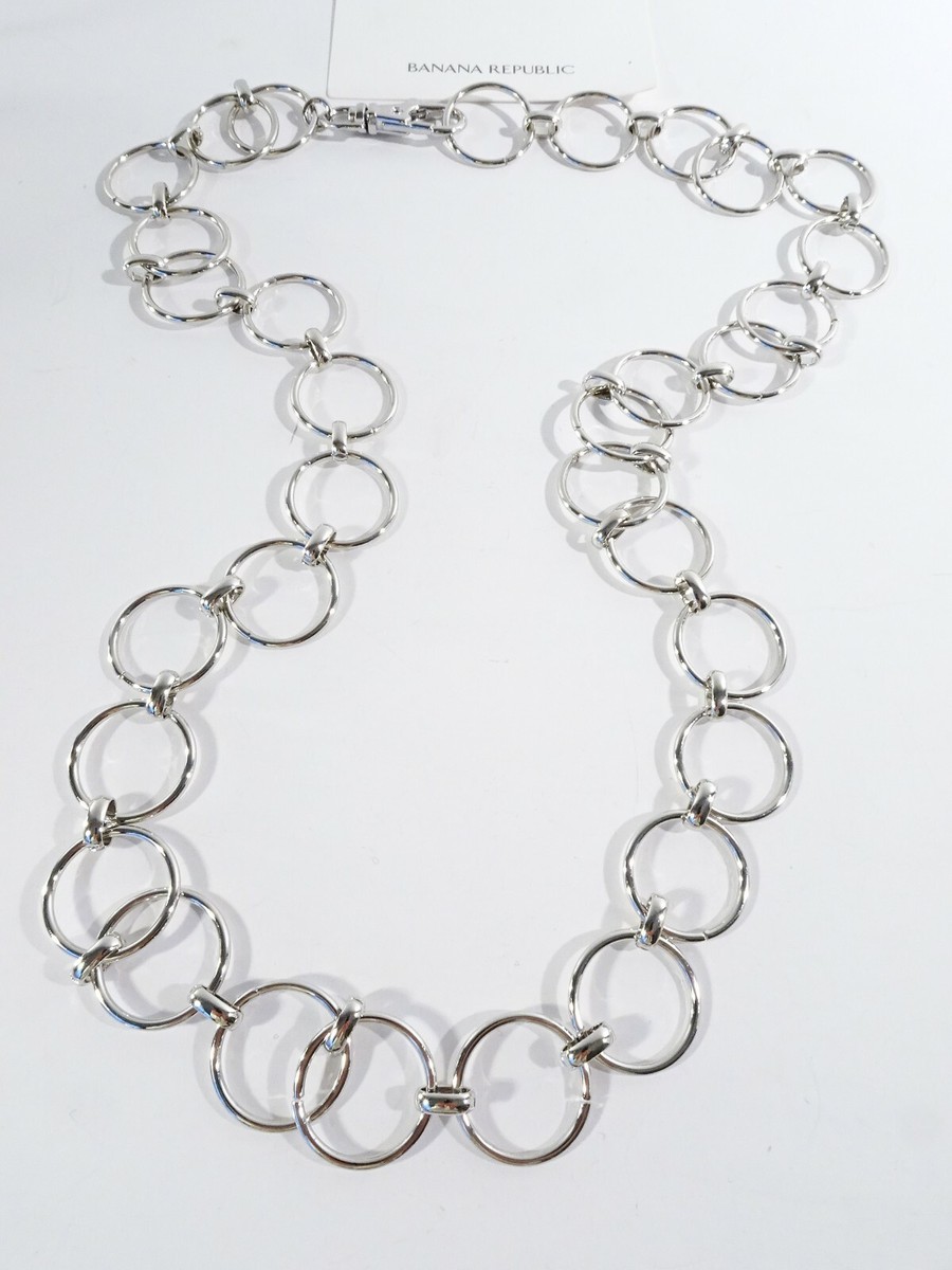 Banana Republic Silver and gold chain belts. Banana Republic Women main image 4