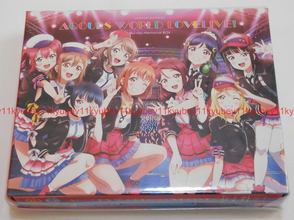 New Love Live Sunshine Aqours World LoveLive Blu-ray Memorial Box