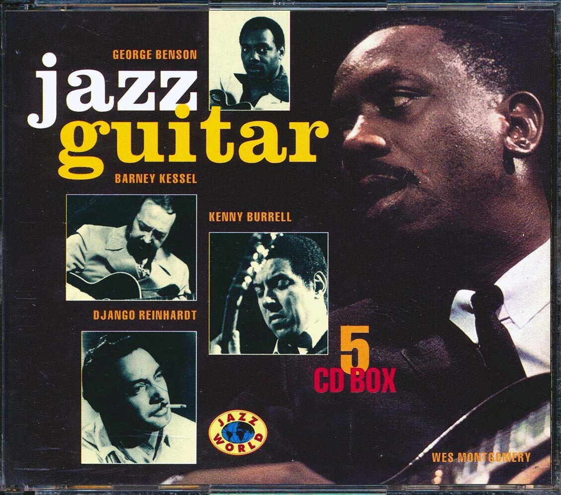 ДИСК Джорджа Бенсона, Барни Кессела, Кенни Баррелла, Джанго Рейнхардта, Уэса Монтгомери