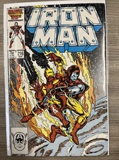 Stan Lee Presents: The Invincible Iron-Man Vol. 1 #216 March 1987. MCU. Cop Age