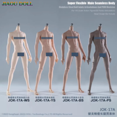 1/6 JIAOU DOLL 素体　2体 JIAOU DOLL 17A 1/6 Young Men Slim Figure Body 12inch Doll | eBay