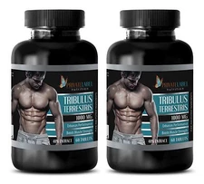 super boost - Tribulus Terrestris 1000mg organic muscle 120 Tablets 2 Bottles