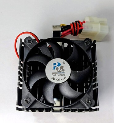 PENTALPHA CPU Cooler JUMBO 4p Sockel 7 Pentium MMX AMD K5 K6, ball bearing *NEU*