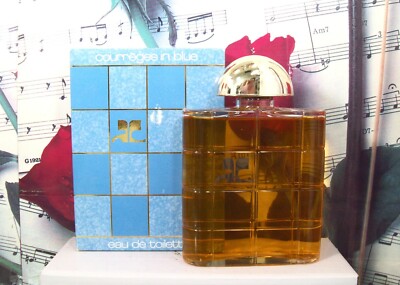 Courreges In Blue EDT Splash 6.8 FL. OZ. NWB. Vintage.