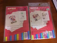 Vintage Dizzle Pre-shaded Mini Transfer Santa Angel New Factory Sealed