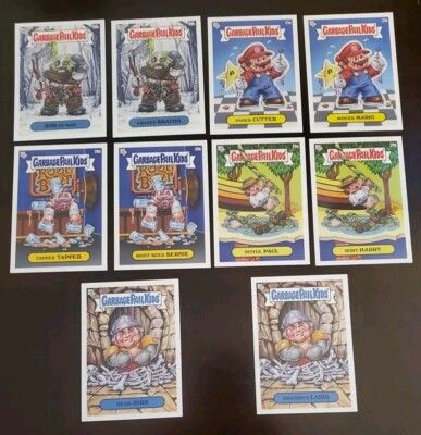 Garbage Pail Kids 2024 TOPPS GAME OVER Complete WAVE SIX 10 card base ...