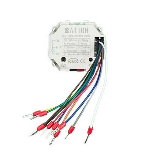 6 fach KNX Binäreingang Tasterinterface Eingang Unterputz Schalterdose - Afbeelding 2 van 3