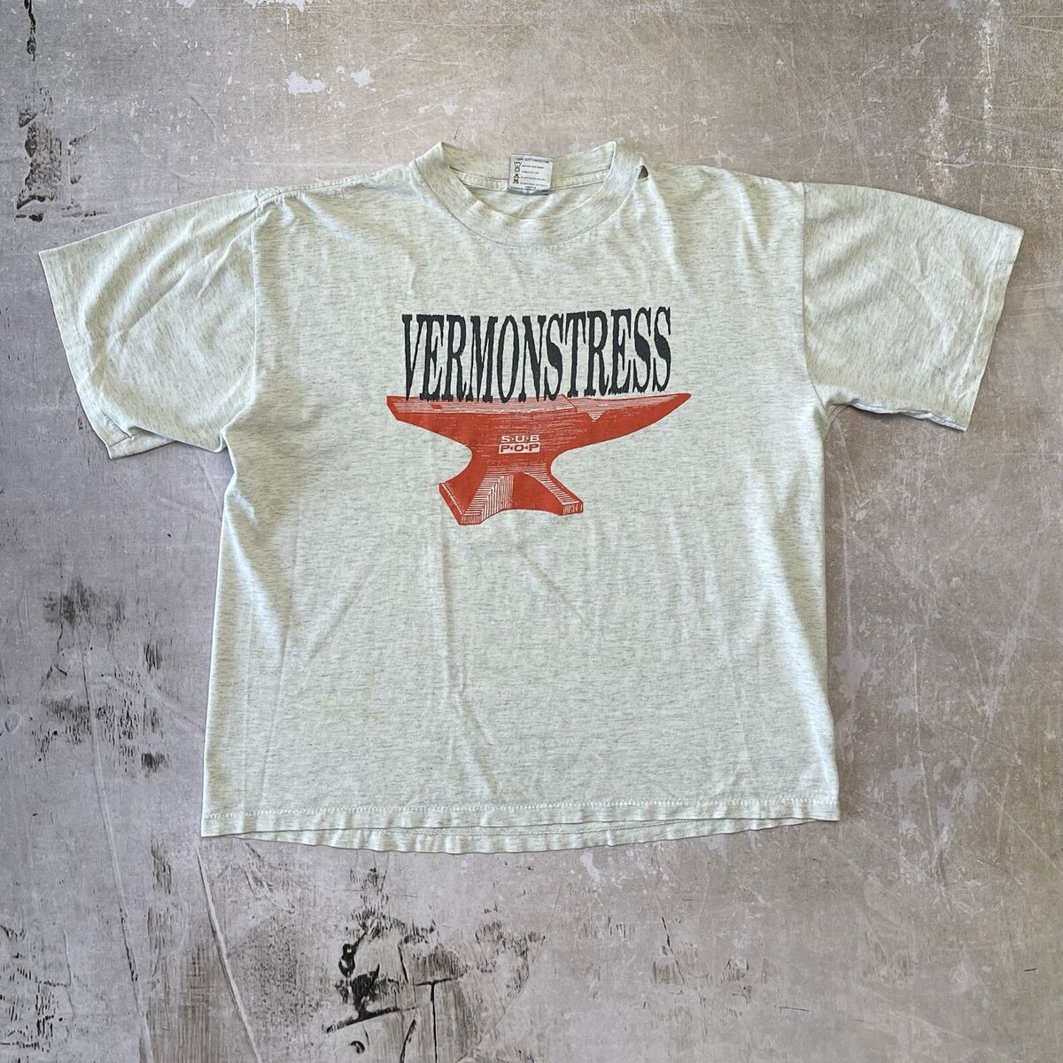 Vintage 90s Sub Pop T Shirt VERNONSTRESS Beat Happening Six Vintage 90s Sub Pop T Shirt VERNONSTRESS Beat Happening Six